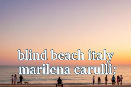 Blind Beach Italy Marilena Carulli