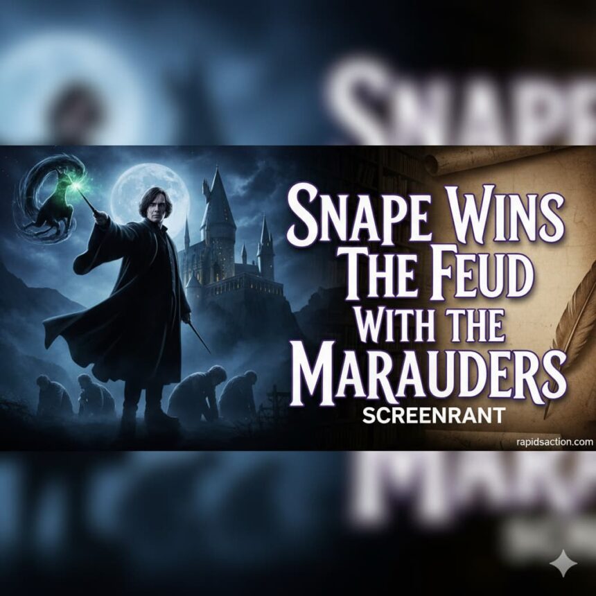 snape wins the feud with the marauders screenrant